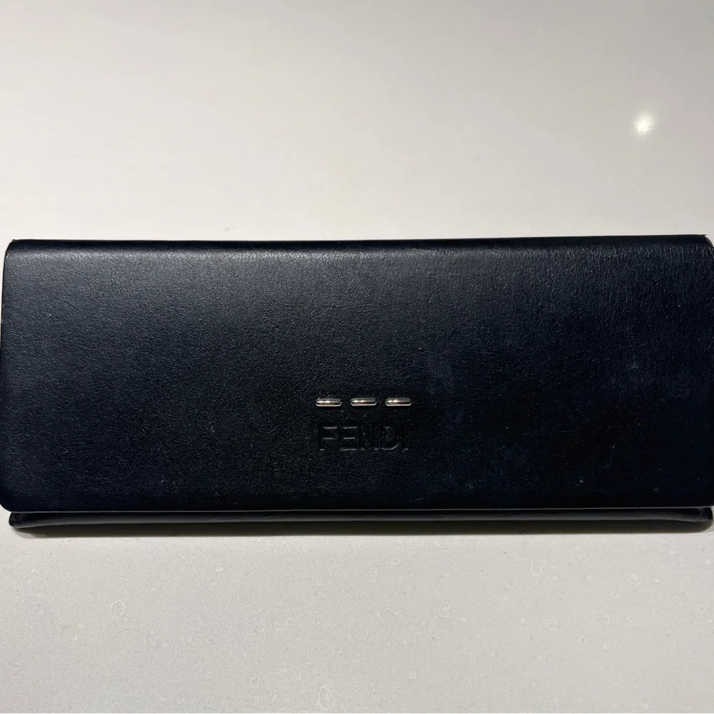 Fendi Black Glasses Case